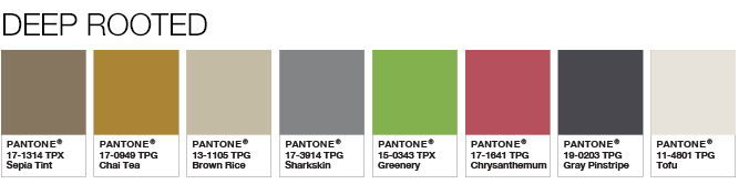 PANTONE2017年代色 15-0343 Greenery (草木綠)