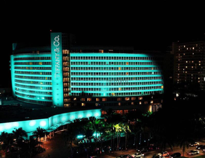 Tiffany蒂凡尼大廈藍色 Tiffany蒂凡尼大廈藍色