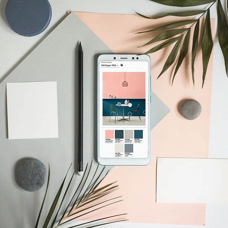 PANTONE粉色調色板