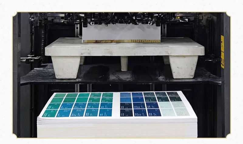 中國傳統(tǒng)色印刷