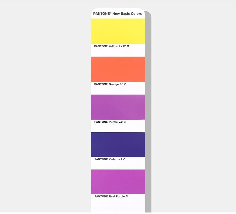 潘通色卡2022版新增5個基本色