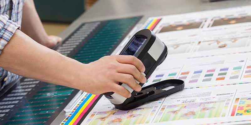 便攜式成像分光色差儀