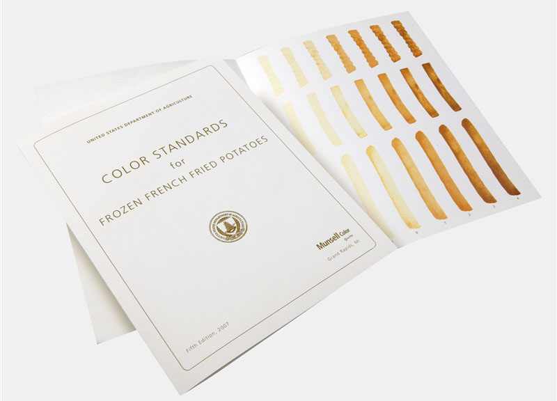 MUNSELL法式炸薯條顏色標準