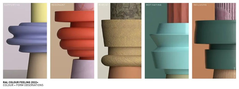 勞爾顏色趨勢調色板非常百搭