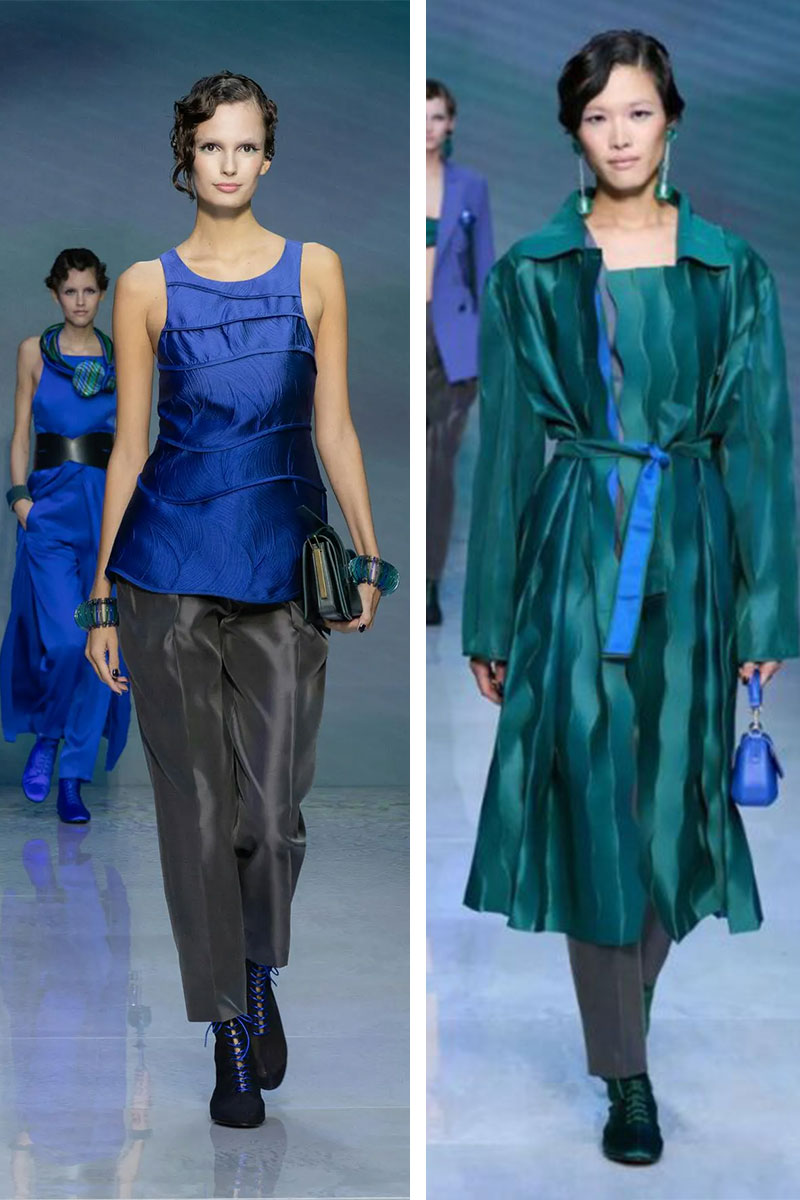 熱帶青色流行色