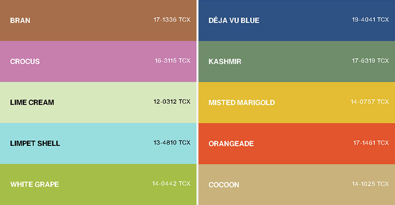 潘通2025春夏色彩趨勢 潘通2025春夏色彩趨勢