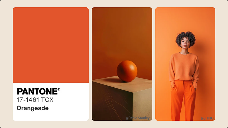 潘通蕉橙色 潘通蕉橙色