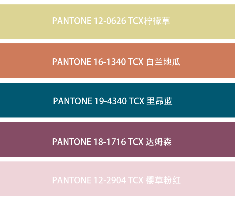 潘通2025秋冬流行色趨勢