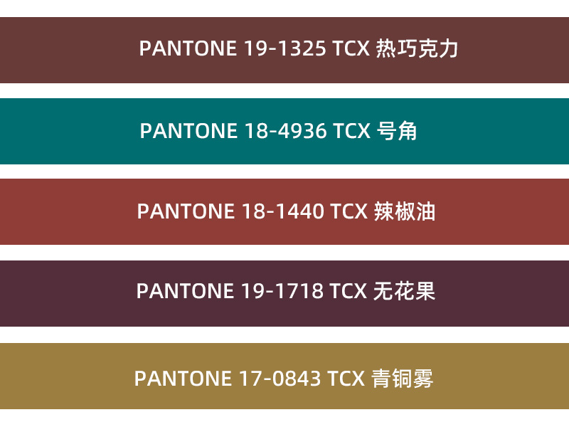 patnone色彩趨勢(shì)報(bào)告